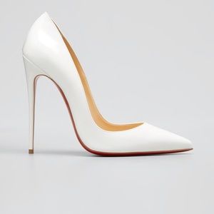 White “So Kate” heels